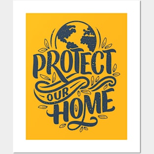 Protect and Heal the planet earth Posters and Art